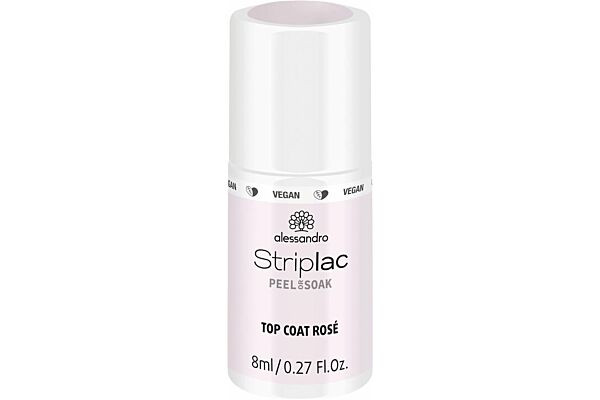 Alessandro International ST2 Striplac Top Coat Rosé 8 ml