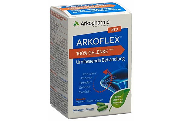 Arkoflex 100% Gelenke Kaps Ds 60 Stk