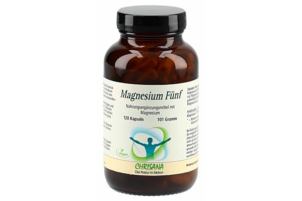 Chrisana Magnesium fünf Kaps Ds 120 Stk