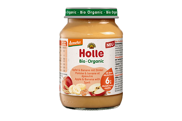 Holle Apfel & Banane mit Dinkel 190 g