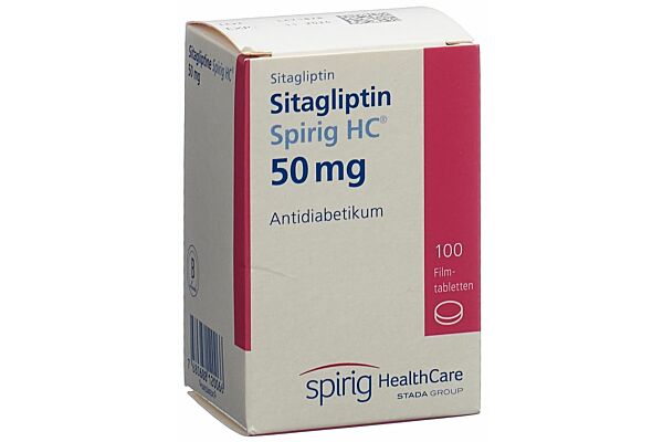 Sitagliptin Spirig HC Filmtabl 50 mg Ds 100 Stk