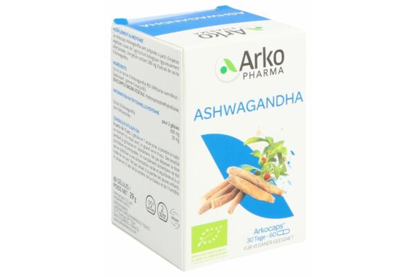 Arkocaps Ashwagandha Kaps Bio Ds 60 Stk