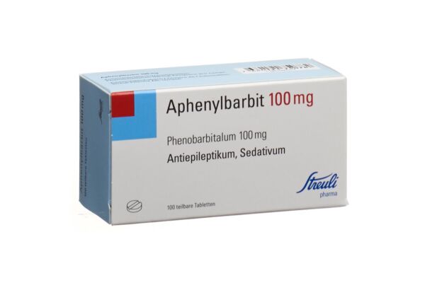 Aphénylbarbite Streuli cpr 100 mg 100 pce