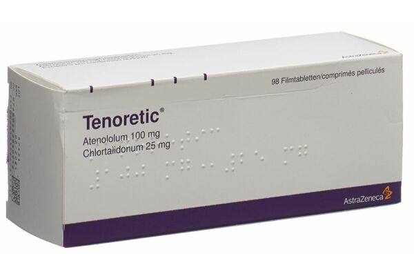 Tenoretic cpr 100/25 98 pce