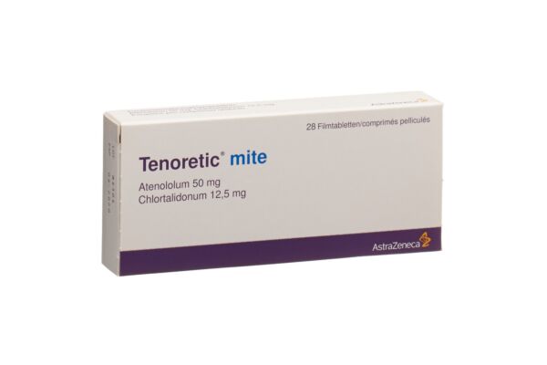 Tenoretic mite Tabl 50/12.5 28 Stk