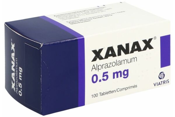 Xanax cpr 0.5 mg 100 pce