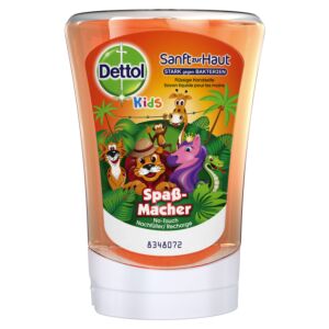 Dettol No-Touch savon mains recharge Kids fleurs de lotus & huile de  camomille Pouvoir d'explorateur 250 ml