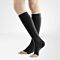 VENOTRAIN SOFT A-D CCL2 M normale/short pied ouvert noir 1 paire thumbnail