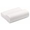 Elsa oreiller voyage 33x11cm incl. housse en coton blanc thumbnail